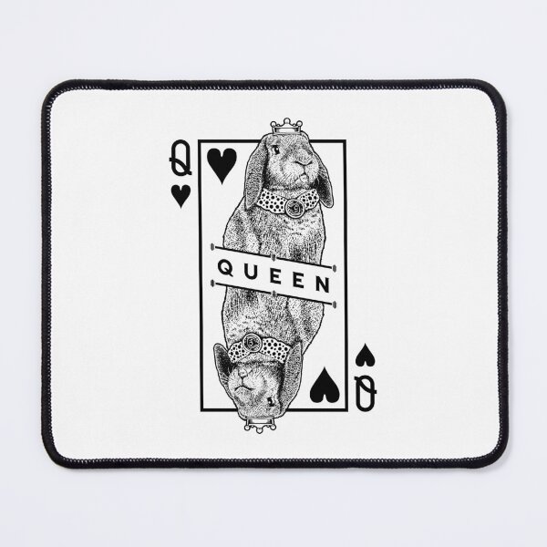 Item preview, French Lop Bunny Rabbit Queen Of Hearts Funny Pet Pop Art designed and sold by GrandeDuc.