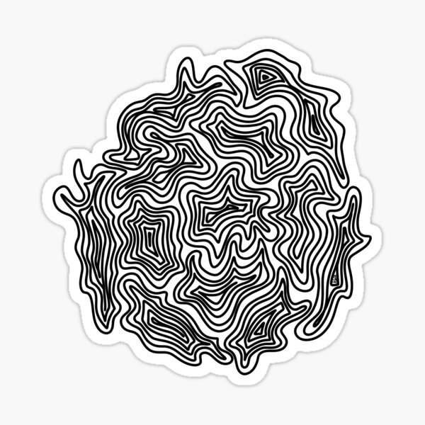 Item preview, Zentangle Waves designed and sold by artistkpa.