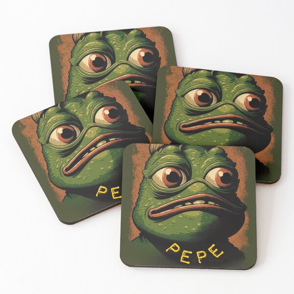 Item preview, PepeCoin: A Cryptocurrency Dream Come True" designed and sold by hana1004.