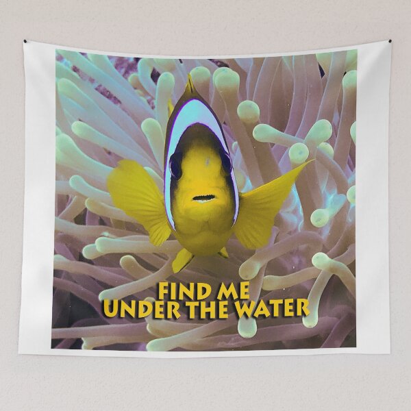 Item preview, find me under the water designed and sold by likbatonboot.