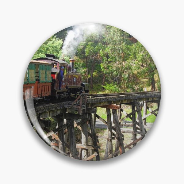 Item preview, The Vintage Steam Train in Victoria Australia designed and sold by AussieAl.