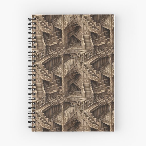 Item preview, Infinite Staircase Detailed Pattern designed and sold by Leo Rolph.