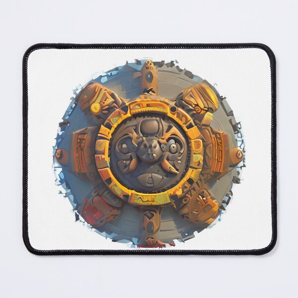 Item preview, Golden Tribal God Emblem designed and sold by Chubuter.