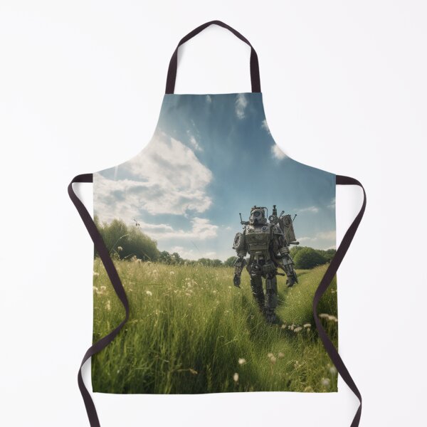 Item preview, Grass Wandering Robot designed and sold by AbsudlyEpicAI.