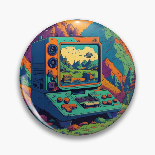 Item preview, Retro Gaming Console Paradise: Vintage Gaming Heaven designed and sold by shadowartsss.