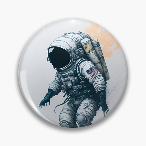 Item preview, Astronaut floating in creative fun emo gothic designed and sold by mrrenken.