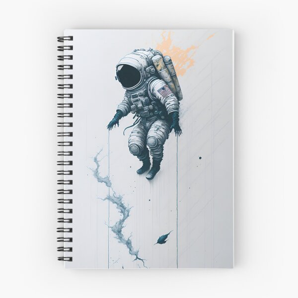 Item preview, Astronaut floating in creative fun emo gothic designed and sold by mrrenken.