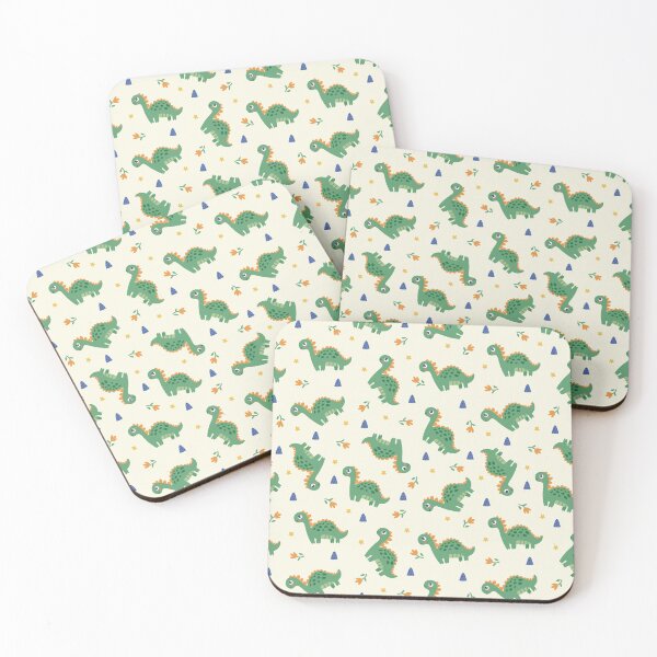 Item preview, Cute Baby Dinosaurs Pattern 2 designed and sold by SimpleWorksSK.