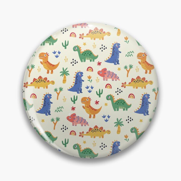 Item preview, Cute Baby Dinosaurs Pattern 6 designed and sold by SimpleWorksSK.