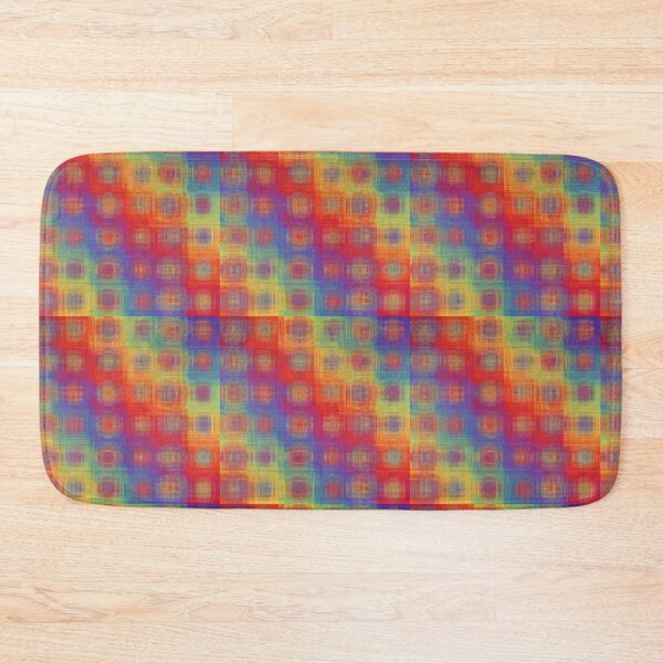 Item preview, Super blurred rainbow check designed and sold by FortuneArts.