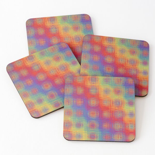 Item preview, Super blurred rainbow check designed and sold by FortuneArts.