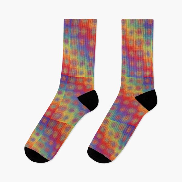Item preview, Super blurred rainbow check designed and sold by FortuneArts.