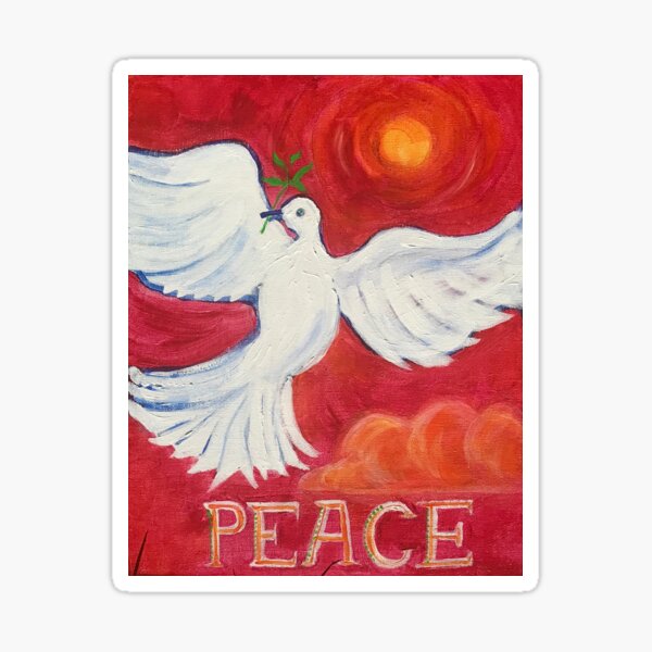 Peace Sticker