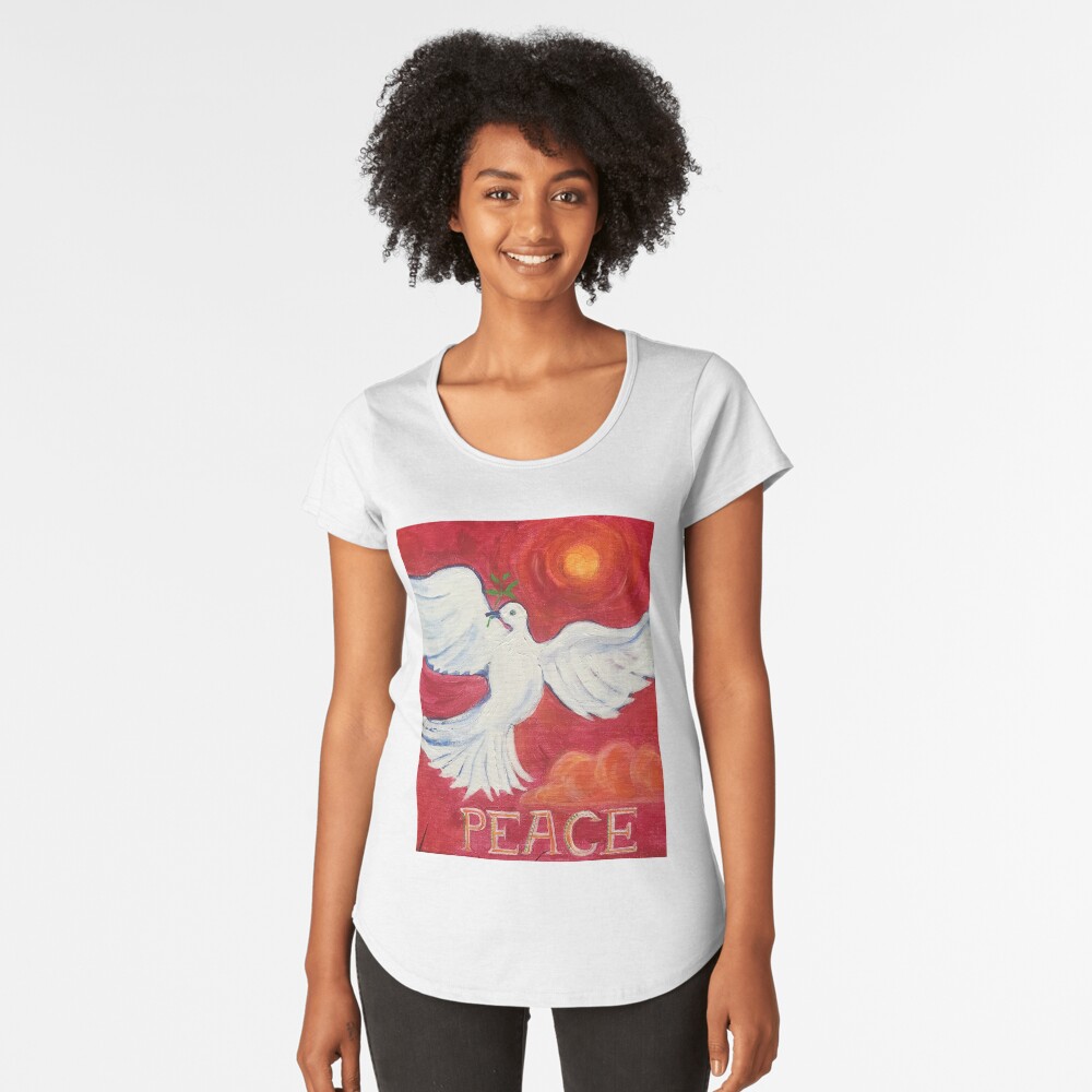 Peace Premium Scoop T-Shirt