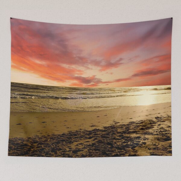 Item preview, Vibrant sunrise over the ocean designed and sold by jaynerushton.