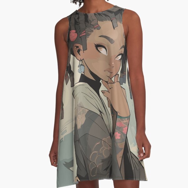 Item preview, Geisha of Color 1 designed and sold by Artful-Soul.