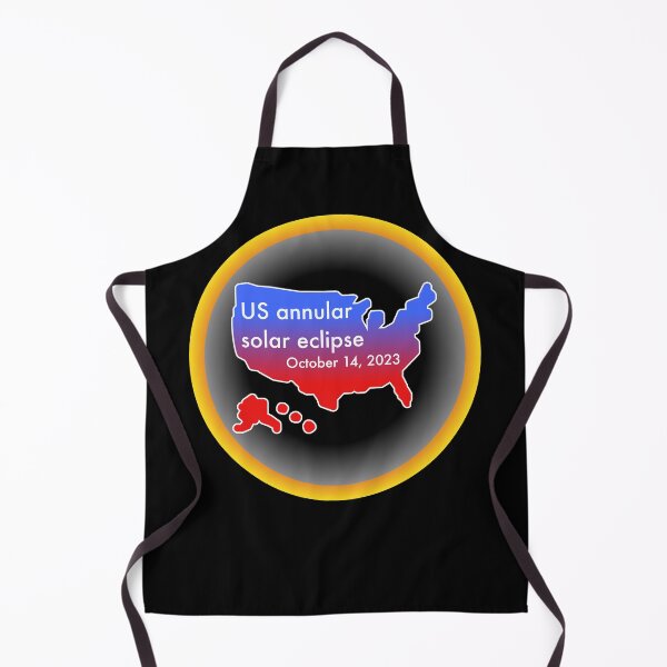 Item preview, Annular solar eclipse, october 14, 2023 in the US designed and sold by Cosmos-as-Art.
