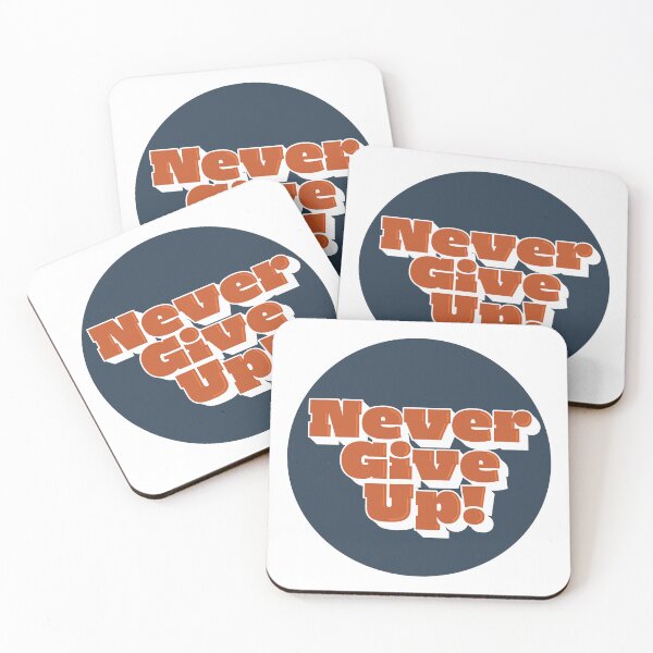 Item preview, Never Give Up! designed and sold by Ezra Arendse.