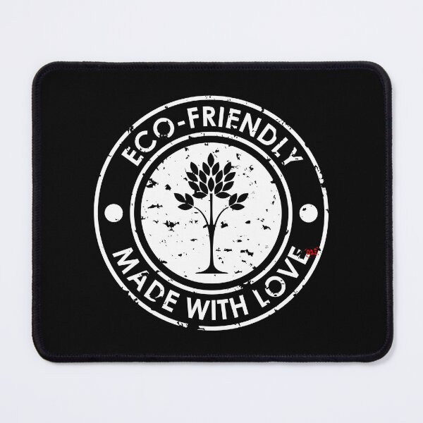 Item preview, Eco Frienly - Made with Love (dark) / RoYuMi designed and sold by royumi.