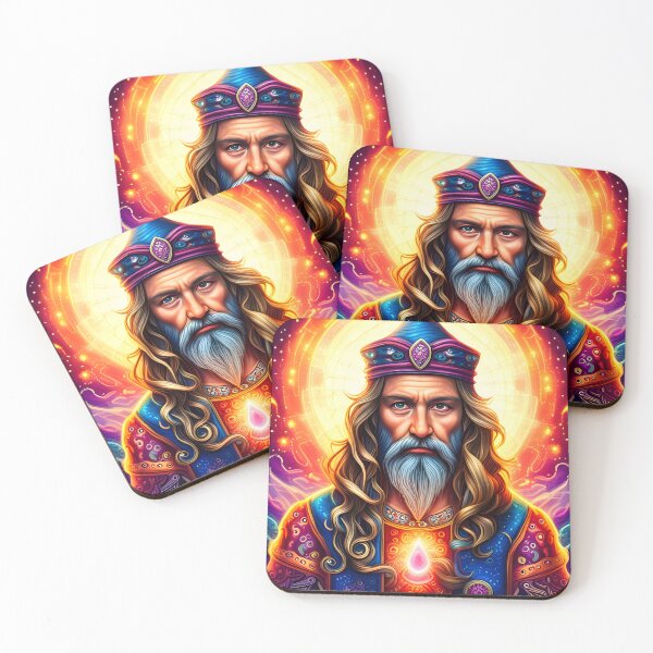 Item preview, Wise Cosmic Magician Wizard designed and sold by WitchyWare.