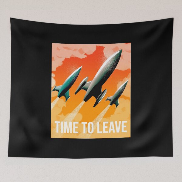 Item preview, Time To Leave designed and sold by DTProfessional.