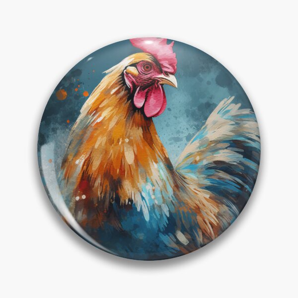 Item preview, Colorful Cockerel designed and sold by Paintings By Simon .