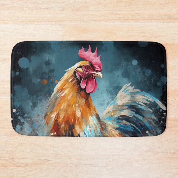 Item preview, Colorful Cockerel designed and sold by Paintings By Simon .