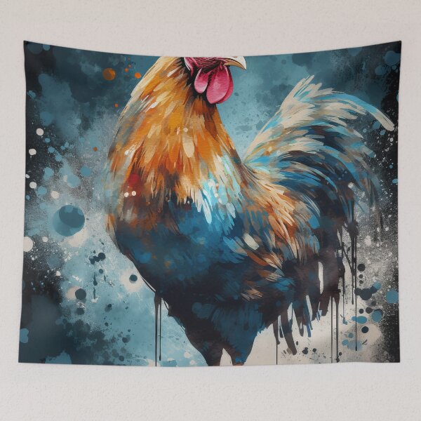 Item preview, Colorful Cockerel designed and sold by Paintings By Simon .
