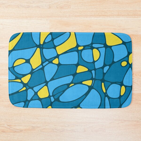 Item preview, Bright modern abstraction • Blue Yellow designed and sold by boozkova-vorona.