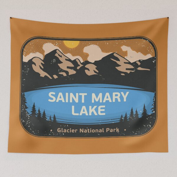 Item preview, Saint Mary Lake, Montana designed and sold by studio838.