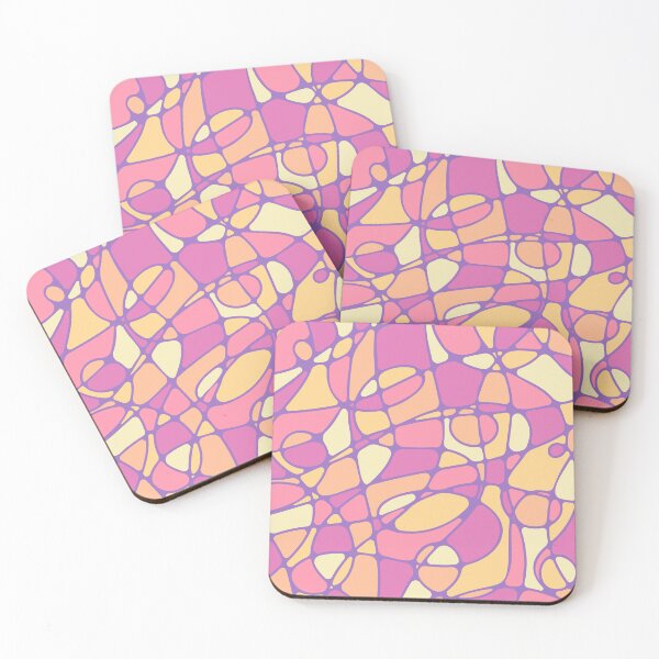 Item preview, Pastel modern abstraction • Pink Orange designed and sold by boozkova-vorona.