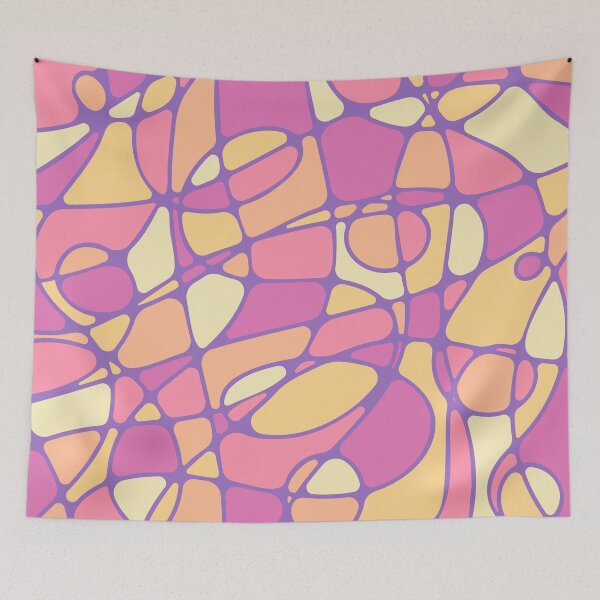 Item preview, Pastel modern abstraction • Pink Orange designed and sold by boozkova-vorona.
