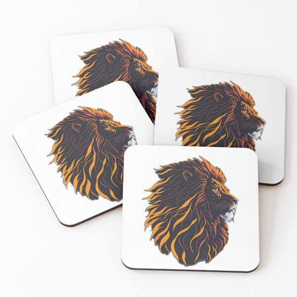 Item preview, Retro Safari| Majestic Mane| Golden Hour Guardian| Isometric Jungle designed and sold by RedArtG09.