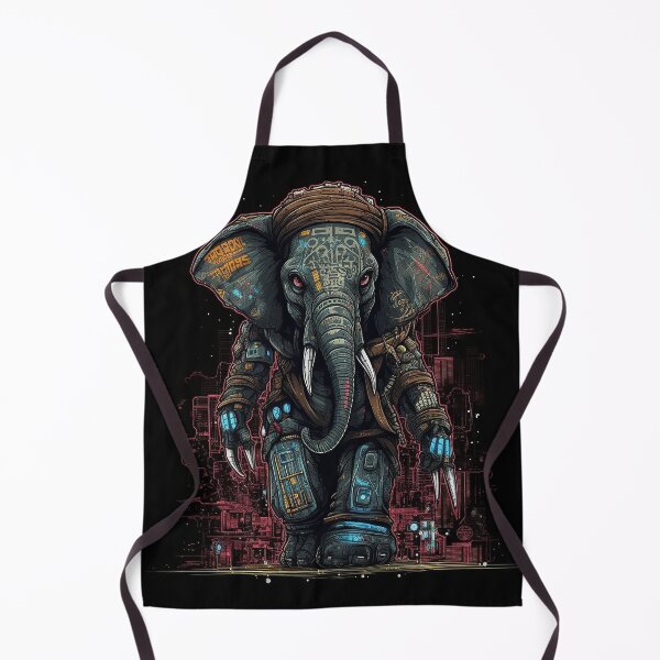 Item preview, Cyber Punk Elephant designed and sold by DreamPuzzles.