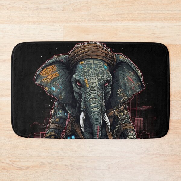 Item preview, Cyber Punk Elephant designed and sold by DreamPuzzles.