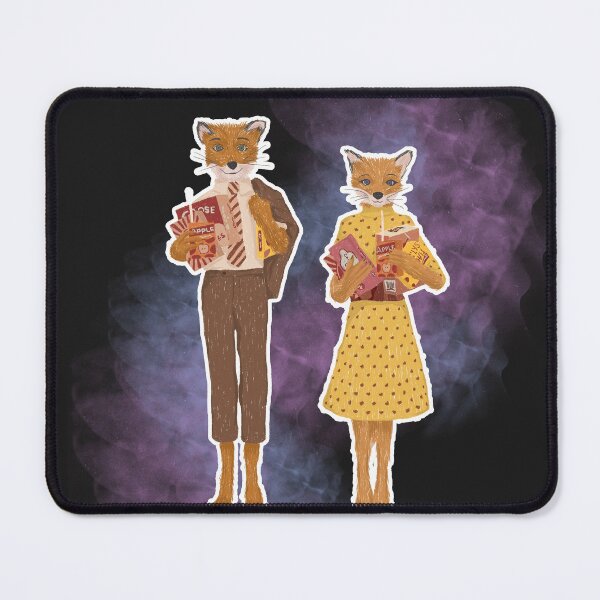 Item preview, Fantastic Mr. fox and Mrs. Fox Cute designed and sold by VINU-DESIGNS.