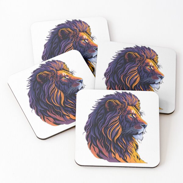 Item preview, Isometric Pride| Nature's Majesty| Golden Mane| Whimsical Safari designed and sold by RedArtG09.