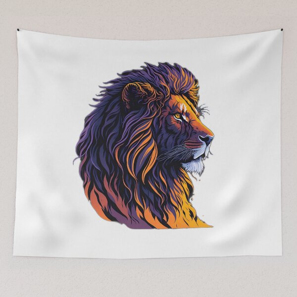 Item preview, Isometric Pride| Nature's Majesty| Golden Mane| Whimsical Safari designed and sold by RedArtG09.
