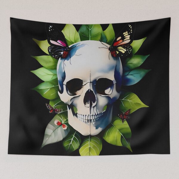 Item preview, Nature Skull designed and sold by McCallnWaldo.