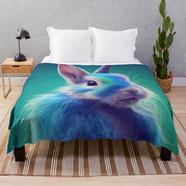 Item preview, Bluebell, the curious unicorn bunny designed and sold by Pixelboys.