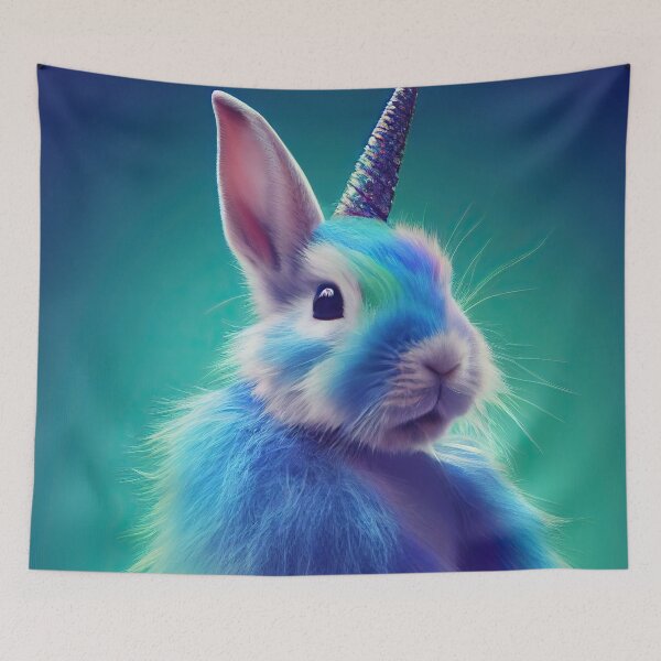 Item preview, Bluebell, the curious unicorn bunny designed and sold by Pixelboys.