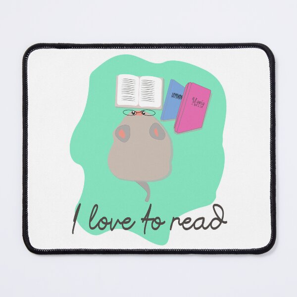 Item preview, "I love to read" designed and sold by PaulinaGuerrero.