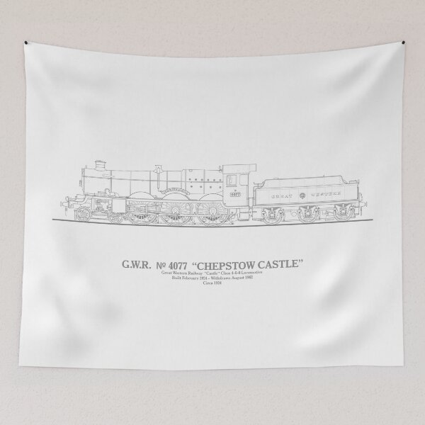 Item preview, G.W.R. 4077 Chepstow Castle designed and sold by Steve H Clark.