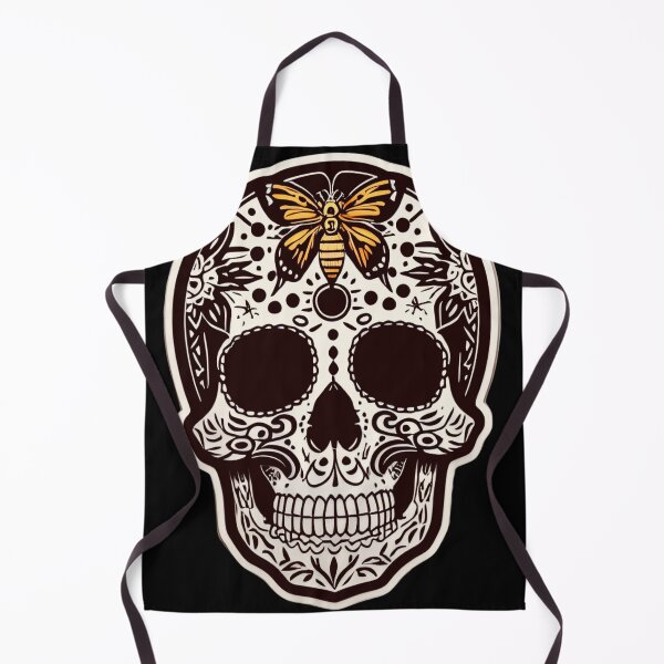 Item preview, Moth Skull Calaveras Day of the Dead Butterfly Skull designed and sold by McCallnWaldo.