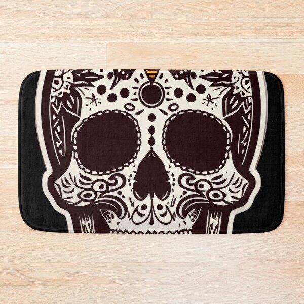 Item preview, Moth Skull Calaveras Day of the Dead Butterfly Skull designed and sold by McCallnWaldo.