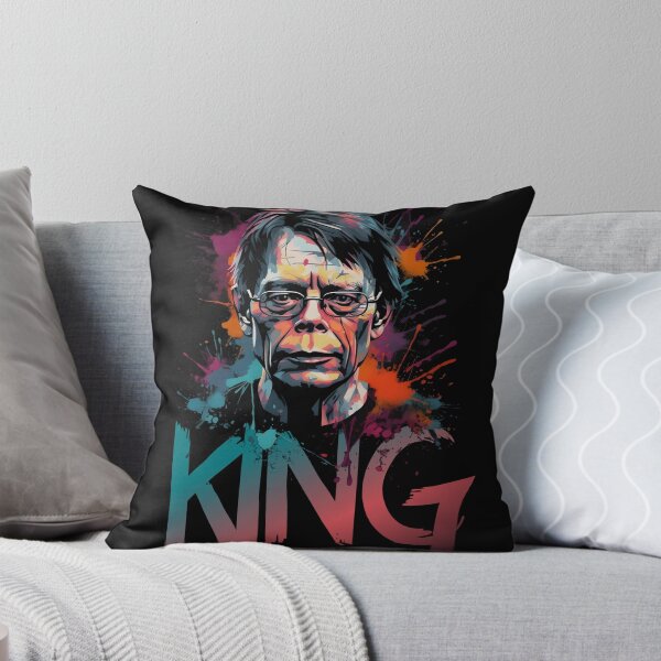 Item preview, Stephen King portrait  designed and sold by MindGlowArt.