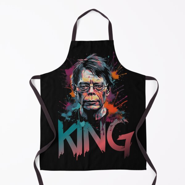 Item preview, Stephen King portrait designed and sold by MindGlowArt.