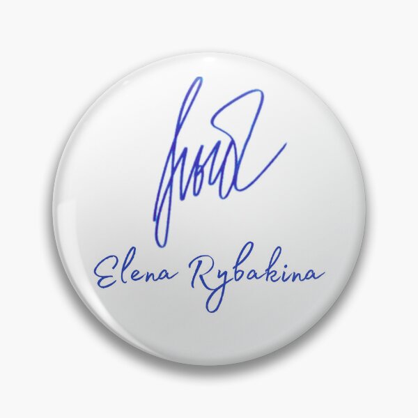 Item preview, Elena Rybakina sign  designed and sold by AissTee.