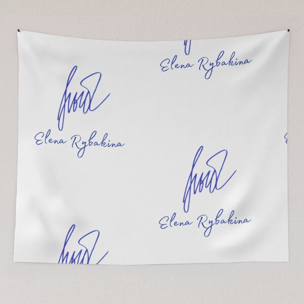 Item preview, Elena Rybakina sign  designed and sold by AissTee.