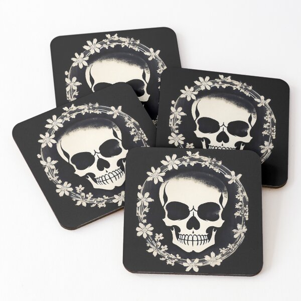 Item preview, Skull Wreath Ring Circle Frame designed and sold by McCallnWaldo.